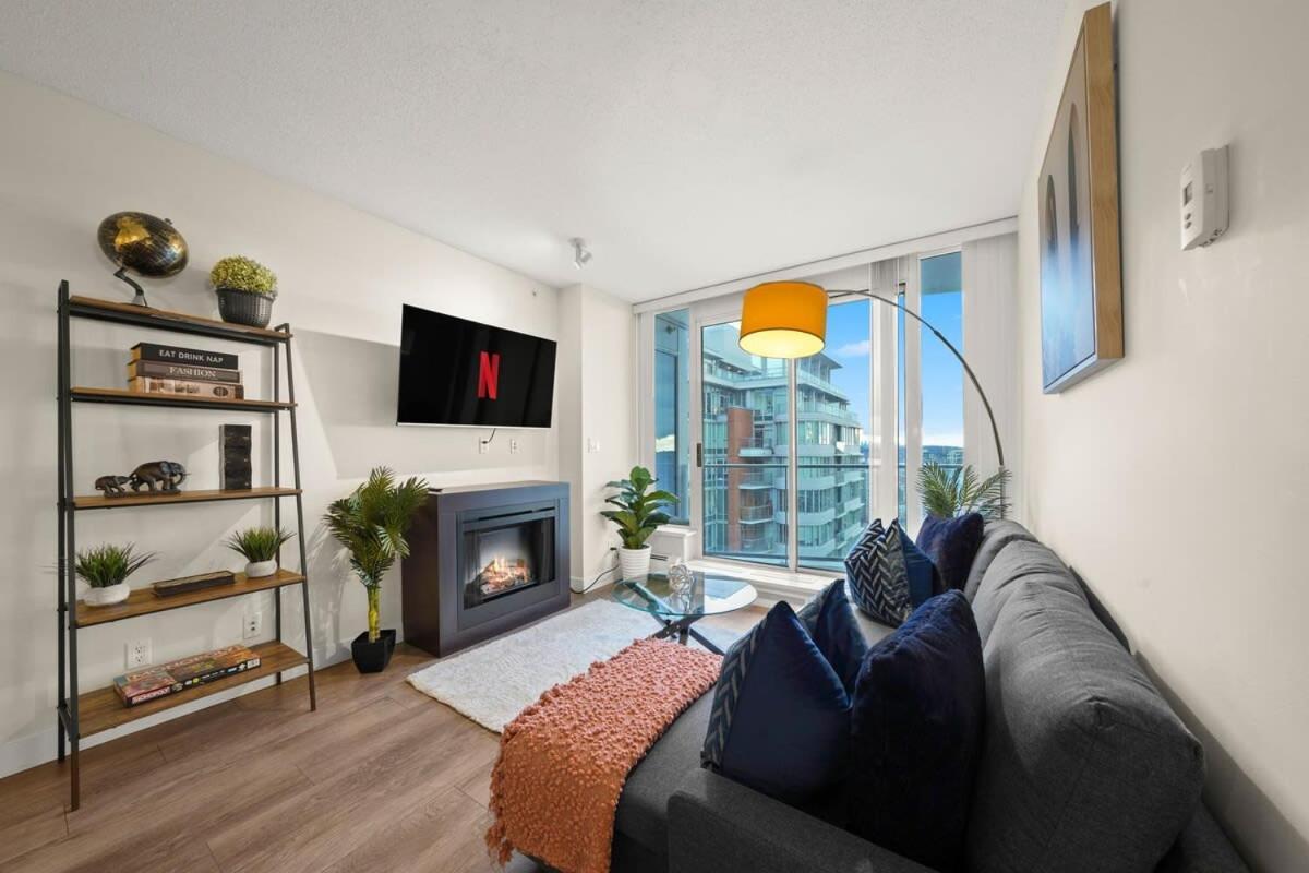 Dazzling Condo By Stadium Downtown With Free Parking Vancouver Exteriér fotografie